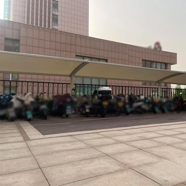 广宁县膜结构电动车棚